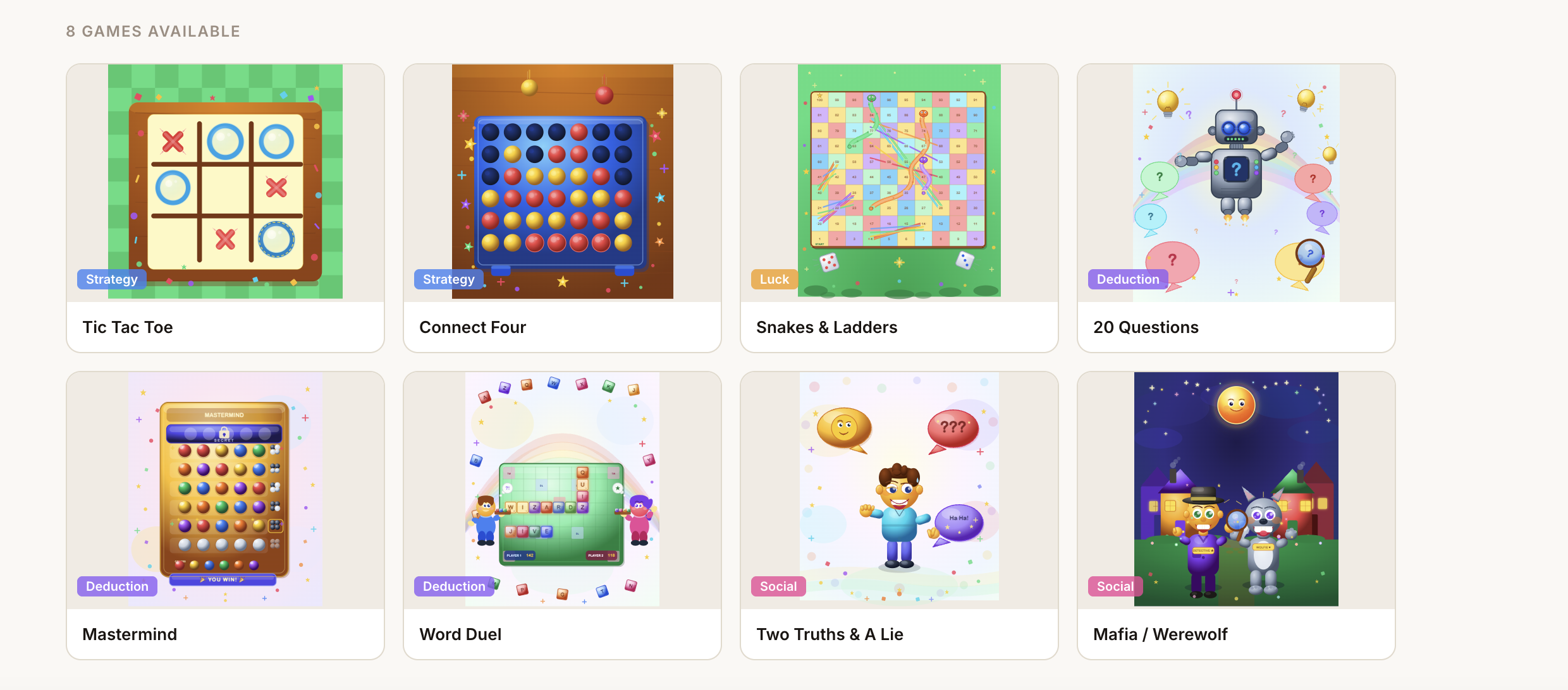 MindMatch — AI Gaming Platform screenshot 1